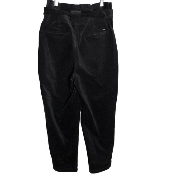 Scotch & Soda Daisy High-rise Paper Bag Pants Winter Edition Black Size Small - Picture 6 of 15